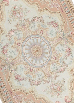 17th Century Traditional French Aubusson Sytle Flat-Weave Rug