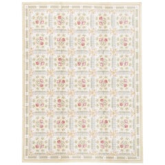 Alfombra tradicional francesa de tejido plano Aubusson Sytle del siglo XVII