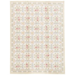 17th Century Traditional French Aubusson Sytle Flat-Weave Rug