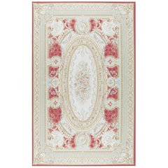 17th Century Traditional French Aubusson Sytle Flat-Weave Rug
