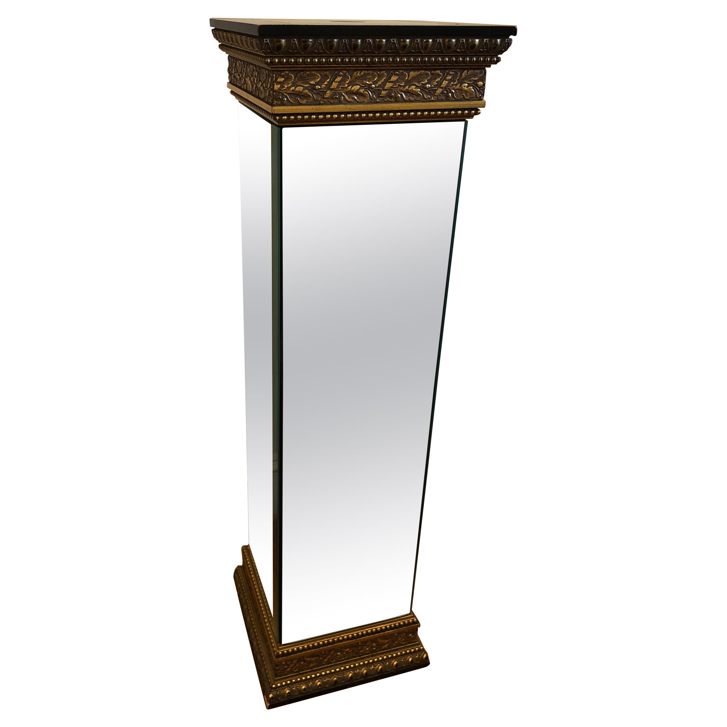 Mesa Tradicional de Pedestal con Espejo de Estilo Francés en venta