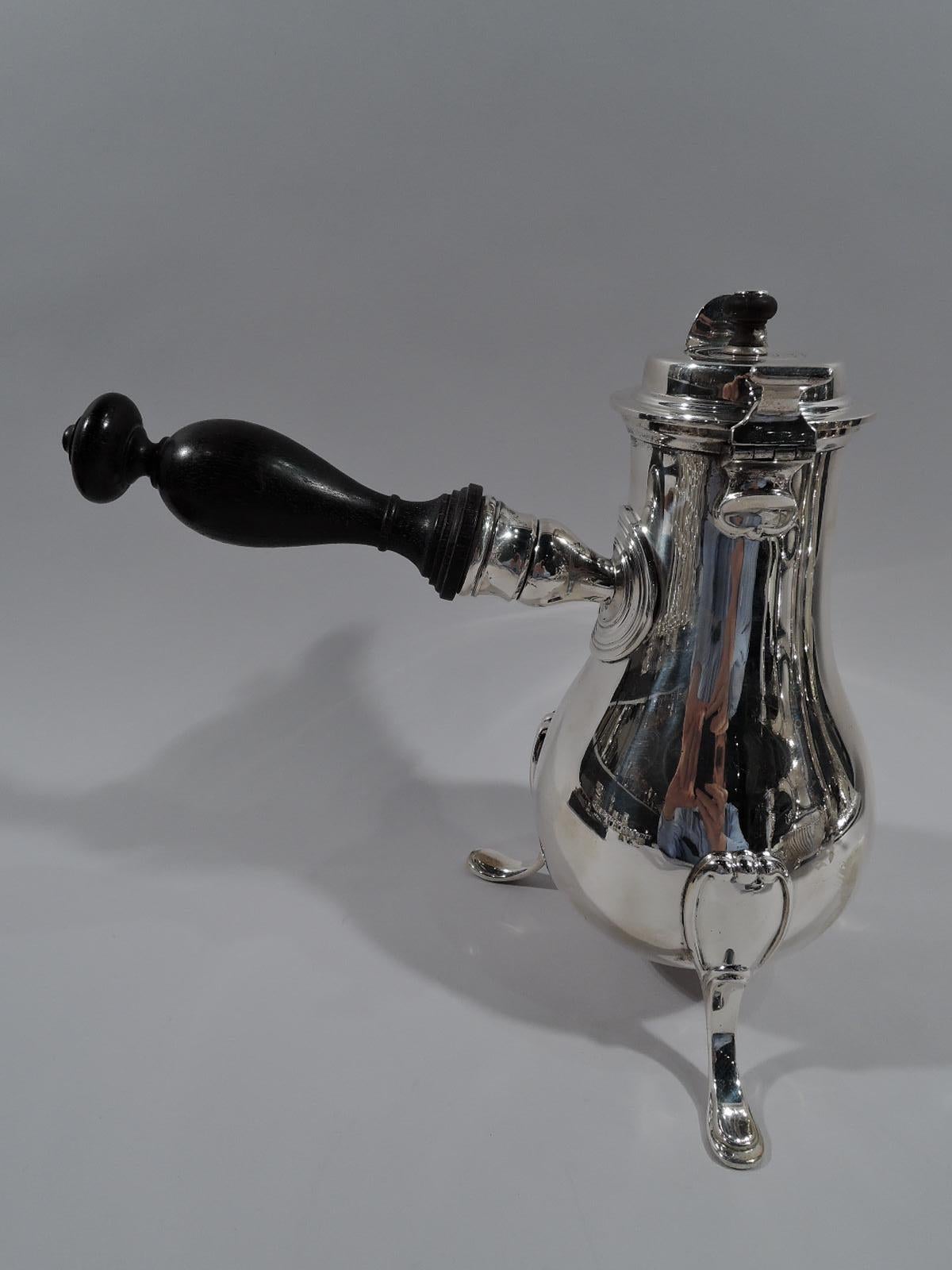 Georgien Pot à chocolat traditionnel géorgien en argent sterling par le fabricant new-yorkais