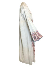 Traditional Greek Hand Embroidered Full Length Tunic, Early 20th Century