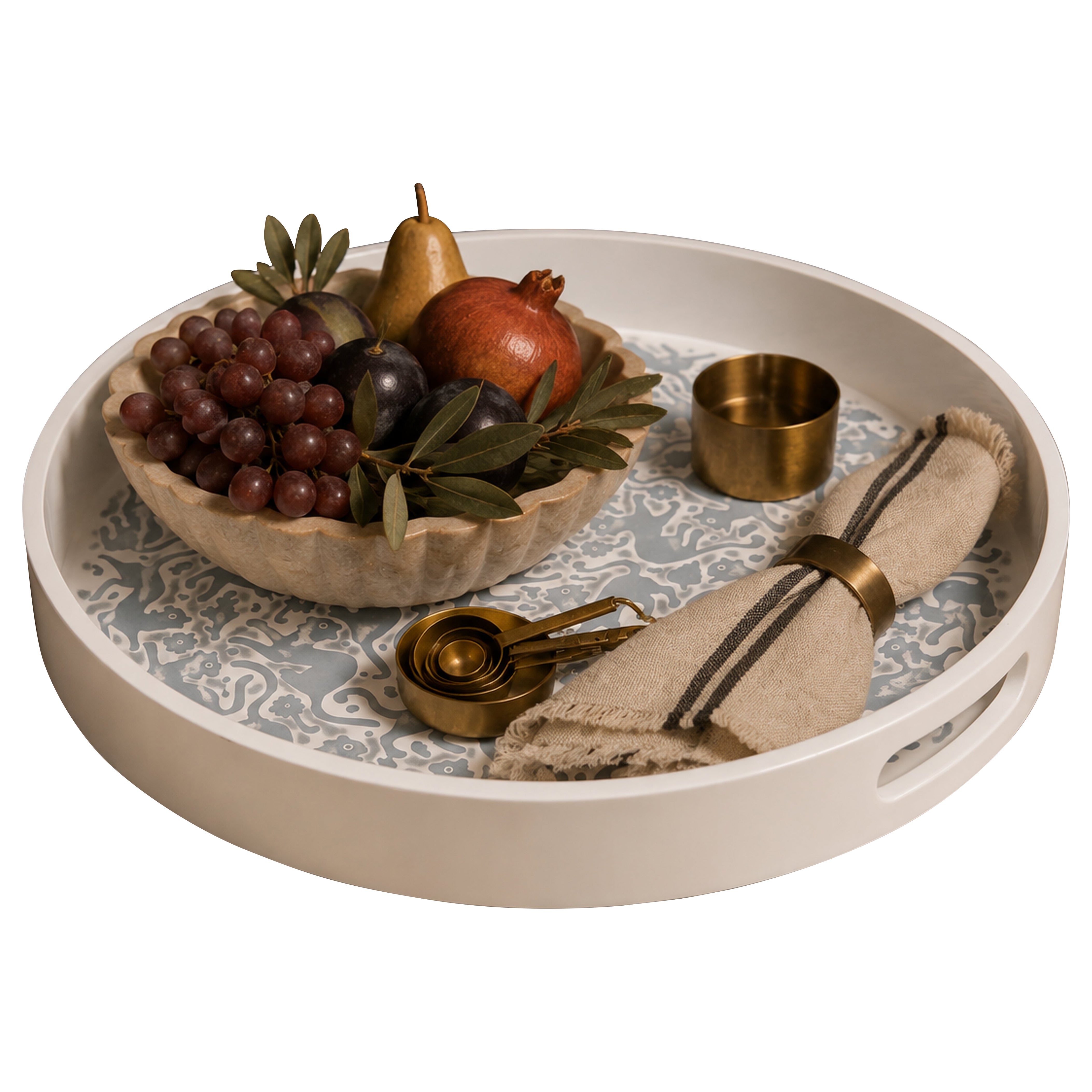 Traditional Hand-Crafted "Ocelote" Large Tray, Wood, Ensamble Artesano, 2024 For Sale