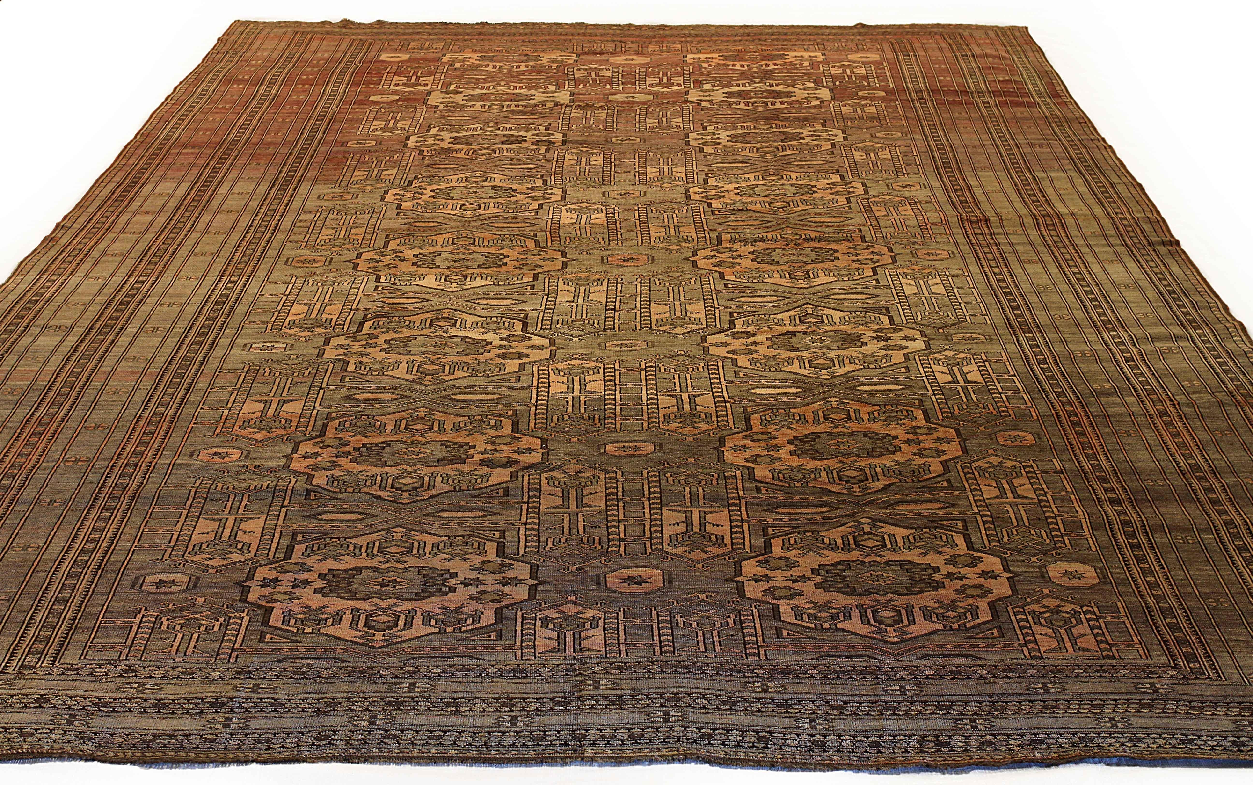 Afghan rugs, often known as Afghan carpets, are hand-woven rugs that are historically created in Afghanistan, though many are also weaved by Afghan refugees in Pakistan. Afghan rugs received the international prizes in 2008, 2013, and 2014, which