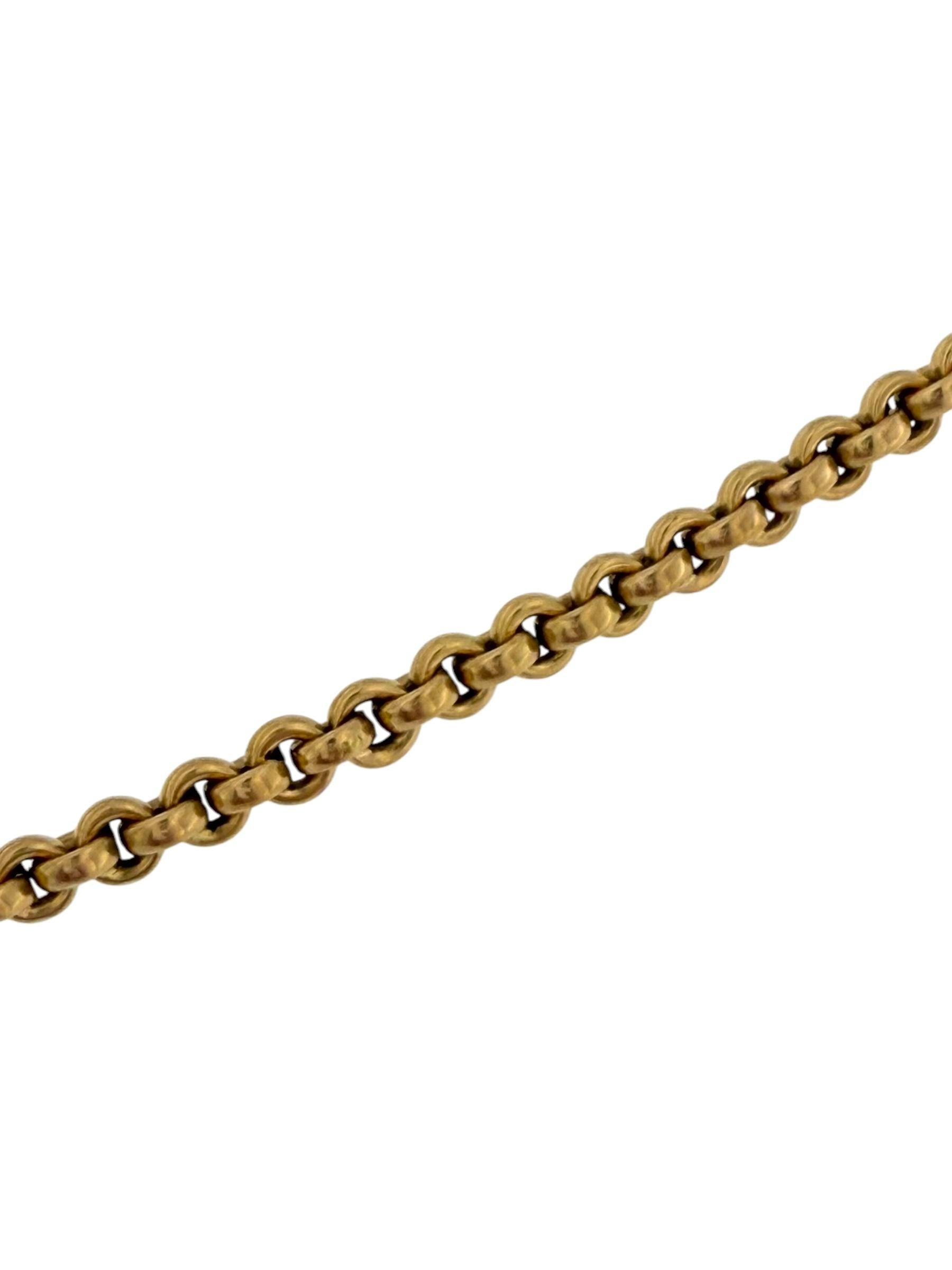 Women's or Men's Traditional Hand-Made Portuguese Crucifix with Chain 19 karat Yellow Gold For Sale