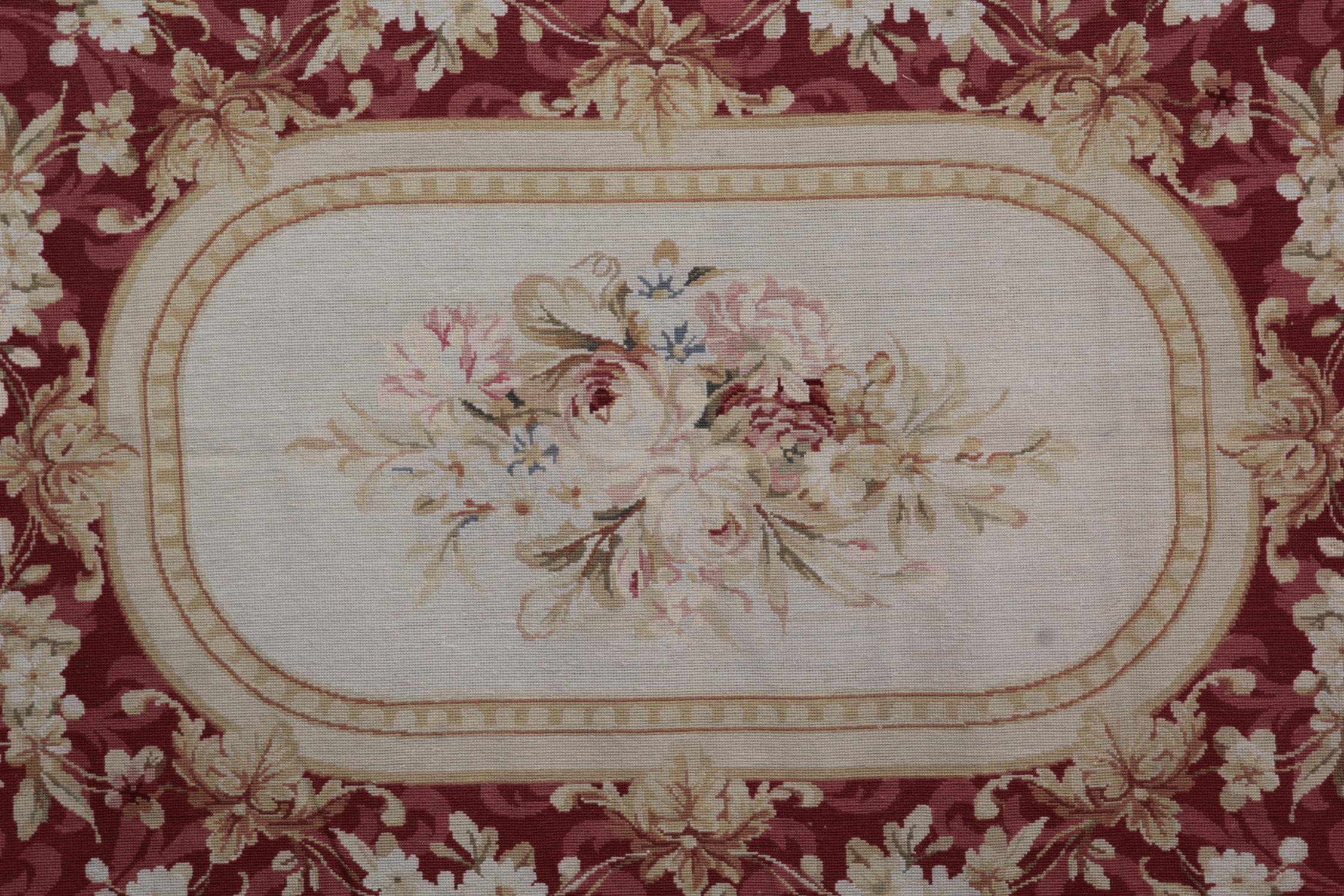 These high-quality Aubusson rugs are perfect for any modern or traditional interiors, bedrooms, living rooms or even entryways, this item is sure to make a lovely accent piece for any room it is introduced to. Featuring a traditional French Aubusson