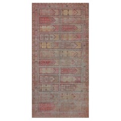 Traditioneller handgewebter Samarkand Khotan-Teppich