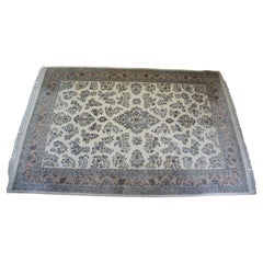 Retro Traditional Handmade Royal Indo Oriental Floral All over Area Rug 