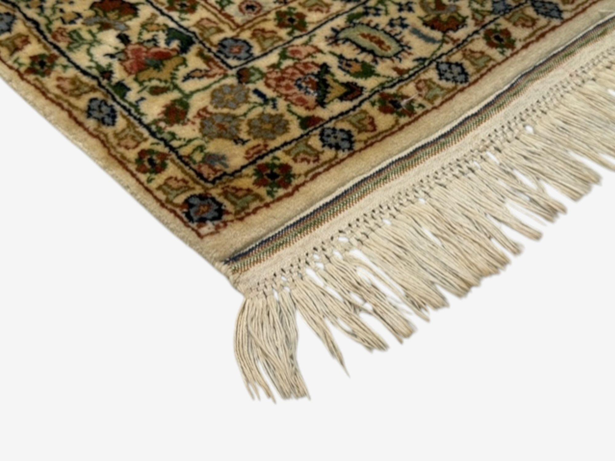 Traditionelle, handgewebte, indische Wollteppiche, Indien, 1960er Jahre im Angebot 5
