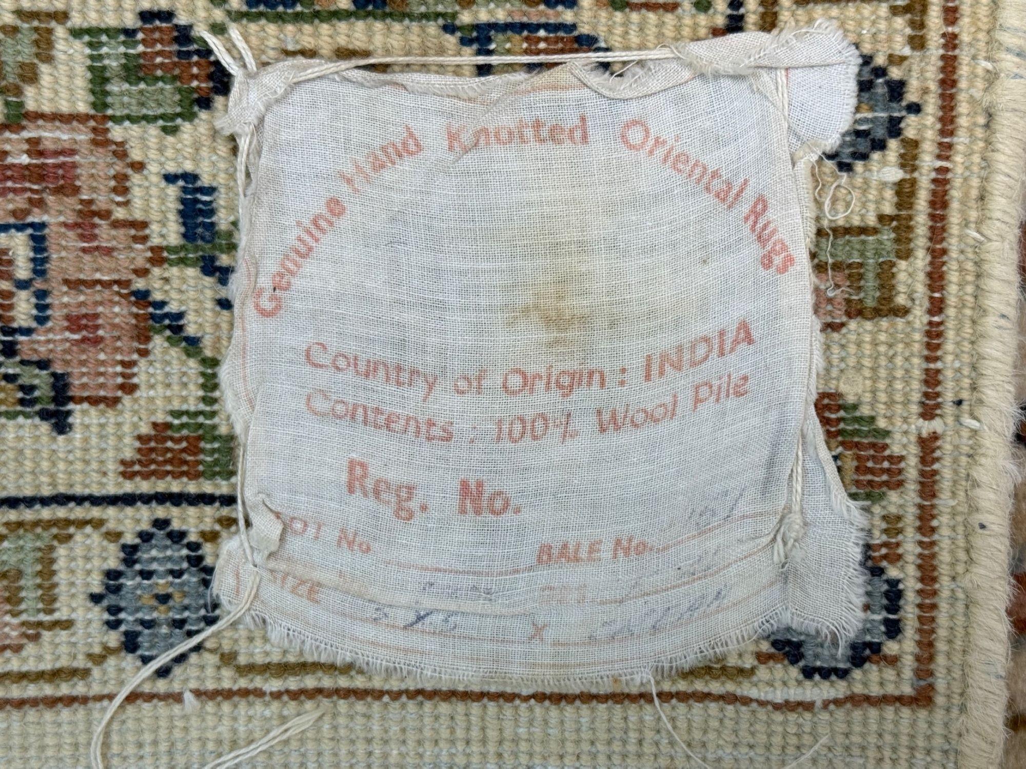 Traditionelle, handgewebte, indische Wollteppiche, Indien, 1960er Jahre im Angebot 7