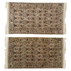 Traditionelle, handgewebte, indische Wollteppiche, Indien, 1960er Jahre