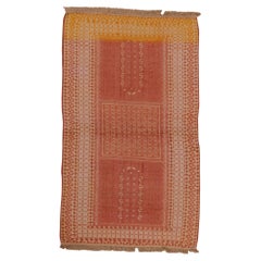 Tradizionale tessuto a mano in cotone antico Agra Multi