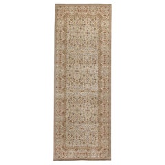 Hadji Jalili Tabriz Traditional Handwoven Luxury Beige / Beige