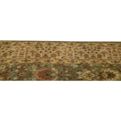 Traditional Handwoven Luxury Hadji Jalili Tabriz Green / Beige