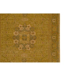 Traditional Handwoven Luxury Hadji Jalili Tabriz Light Green / Light Blue