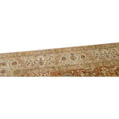 Traditional Handwoven Luxury Hadji Jalili Tabriz Rust / Beige