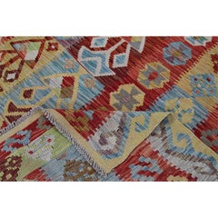 5x7 Traditional Handwoven Turkish Kilim Rug, RC 108823