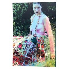 Gonna da sposa tradizionale ungherese con grembiule completamente ricamato, circa 1960