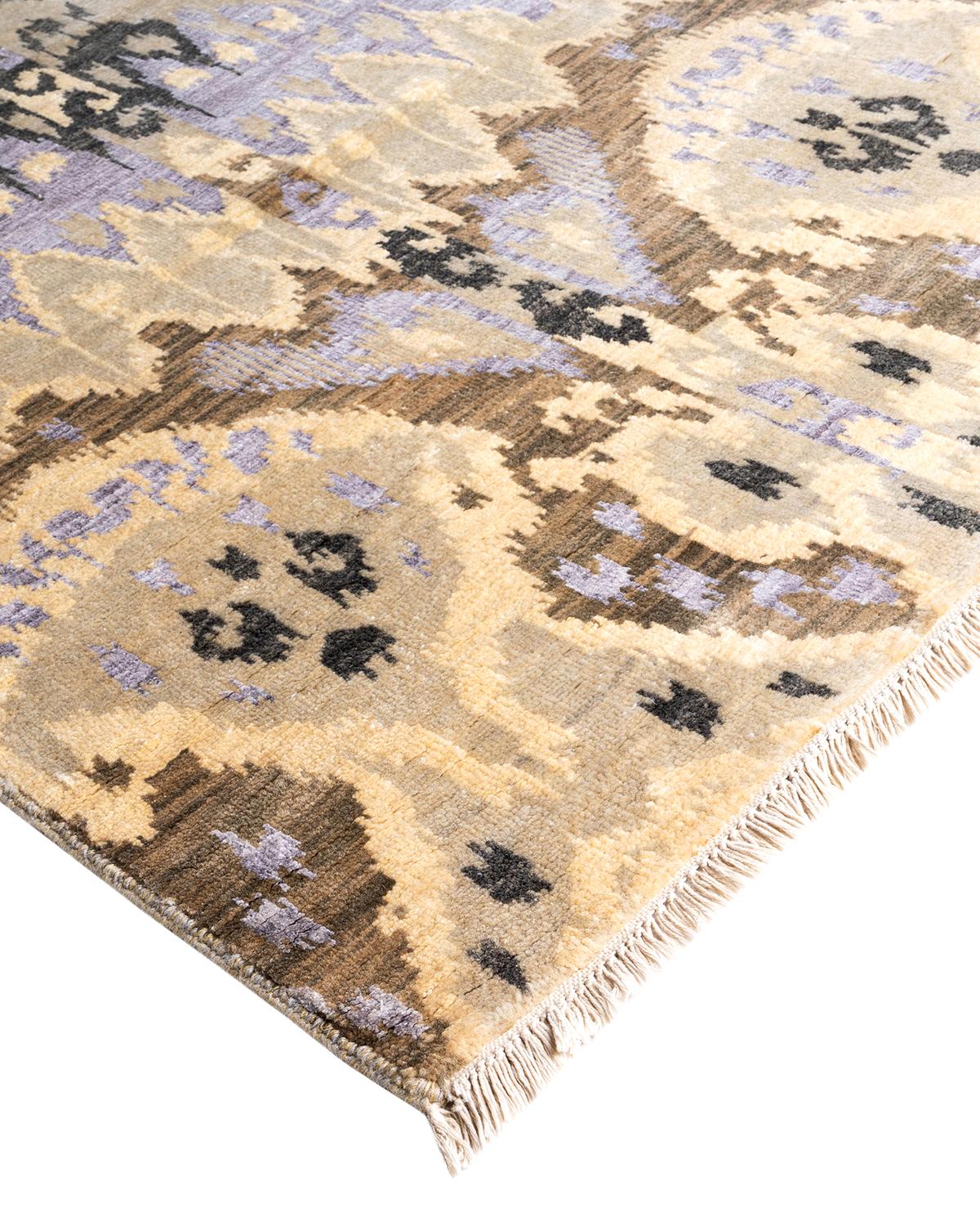Kazak rugs have been sought after for generations, their unique design aesthetic a captivating combination of tribal history and geographic influence. Intricately hand-knotted from wool, the medallions, allover patterns, and central design reflect