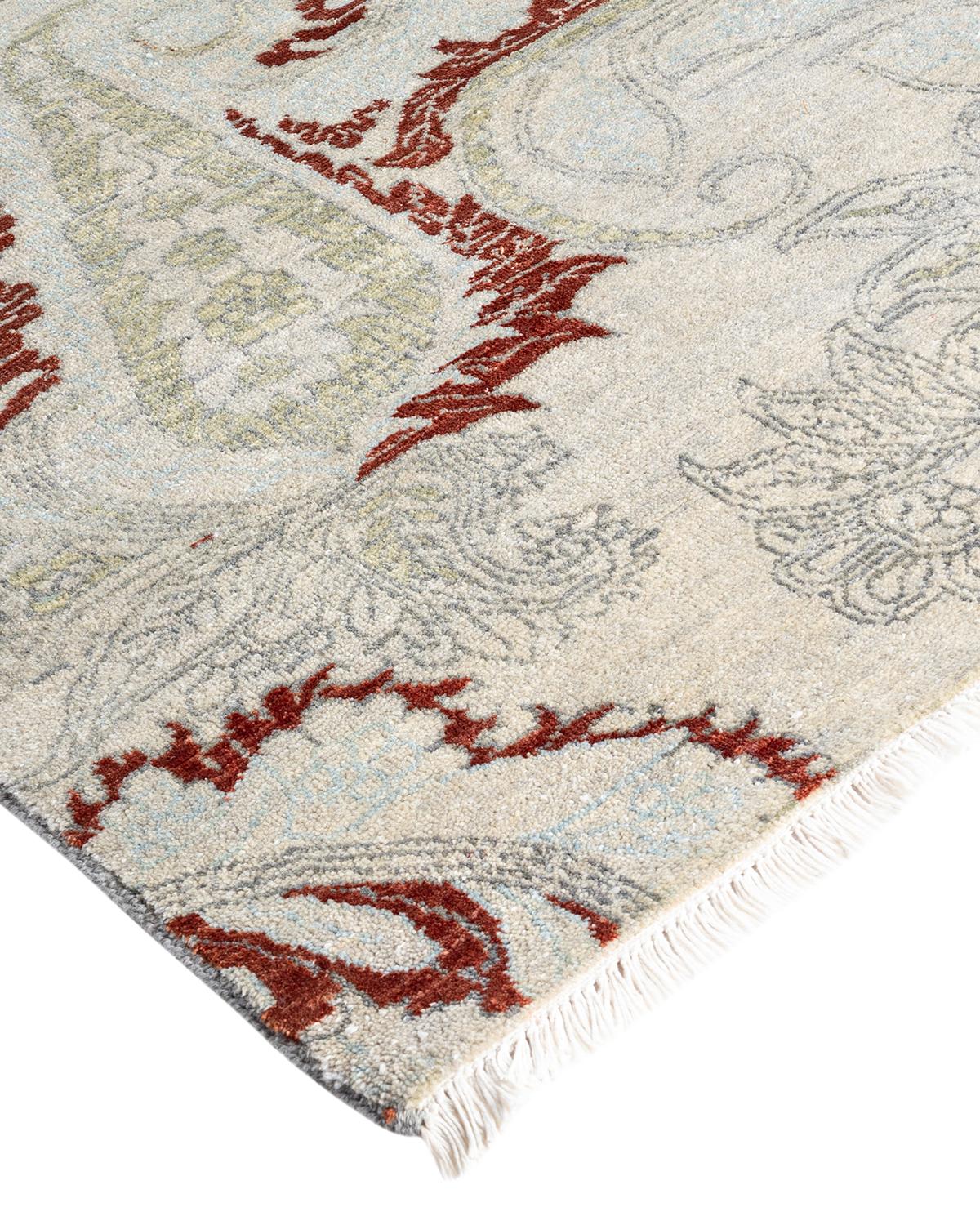 Les tapis kazakhs sont recherchés depuis des générations, leur esthétique unique étant une combinaison captivante d'histoire tribale et d'influence géographique. Les médaillons, les motifs allover et le dessin central, noués à la main de manière