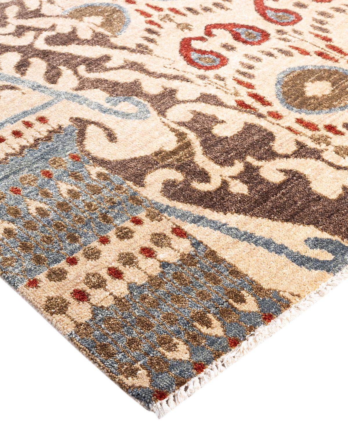 Kazak rugs have been sought after for generations, their unique design aesthetic a captivating combination of tribal history and geographic influence. Intricately hand-knotted from wool, the medallions, allover patterns, and central design reflect