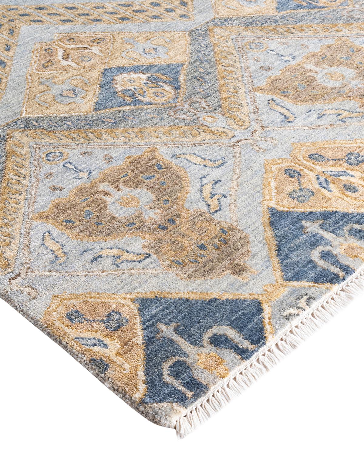 Kazak rugs have been sought after for generations, their unique design aesthetic a captivating combination of tribal history and geographic influence. Intricately hand-knotted from wool, the medallions, allover patterns, and central design reflect