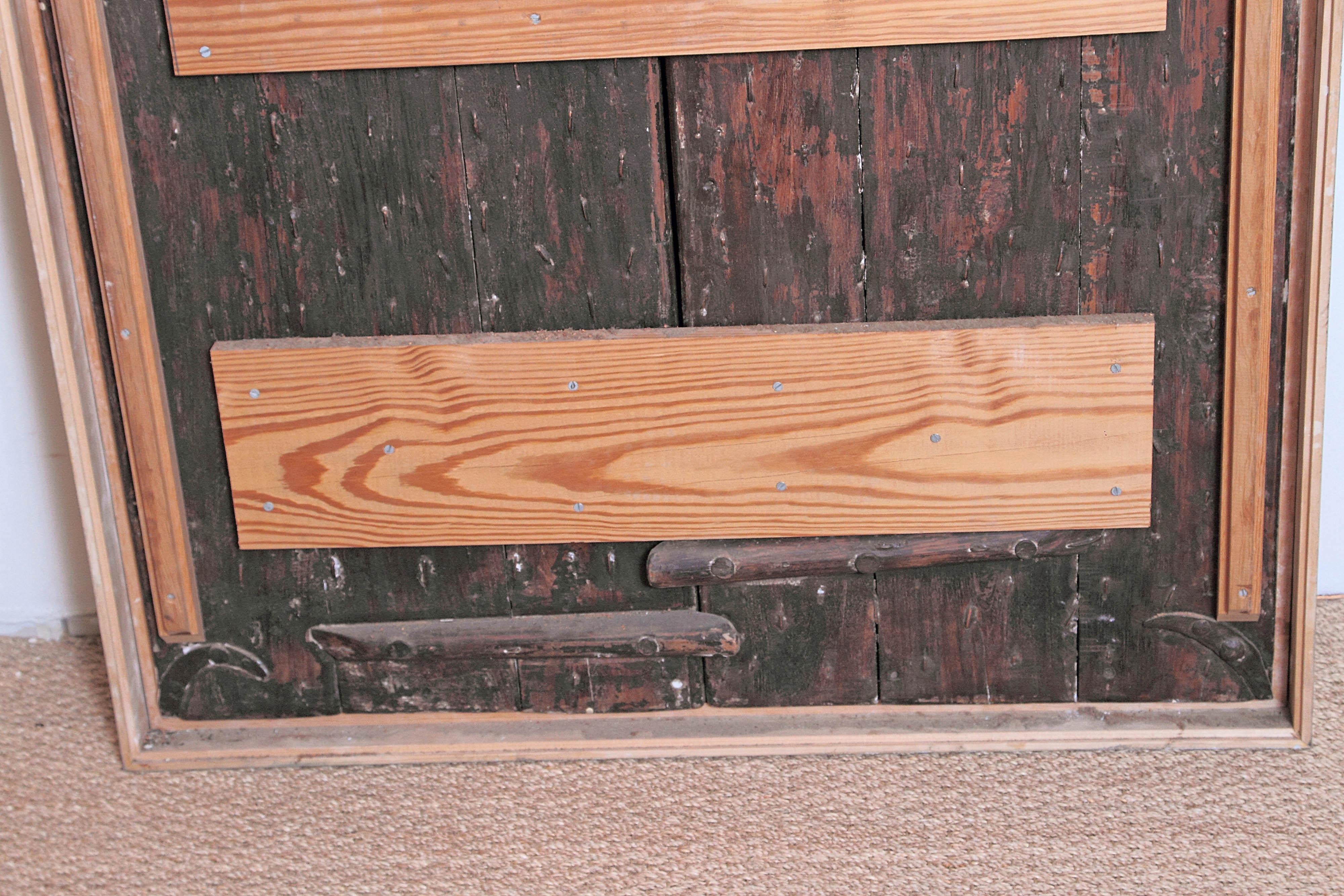 Traditional Indian Double / Split Door with Elaborate Bone Inlay 6