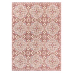 Traditionell inspirierter Aubusson-Teppich von Doris Leslie Blau Traditionell inspirierter Aubusson-Teppich von Doris Leslie Blau