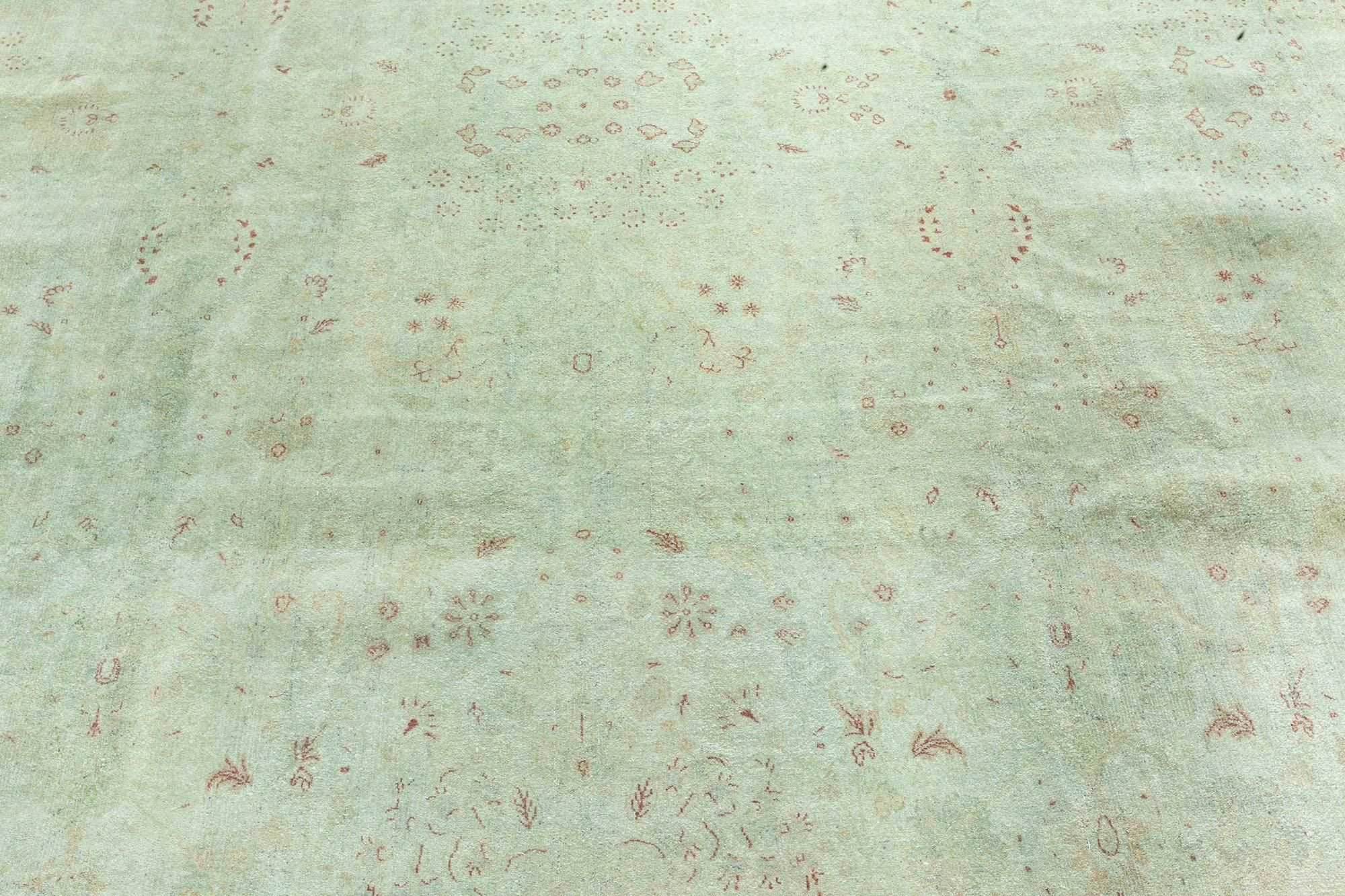 Hand-Knotted Traditional Inspired Hand Knotted Wool Rug by Doris Leslie Blau For Sale
