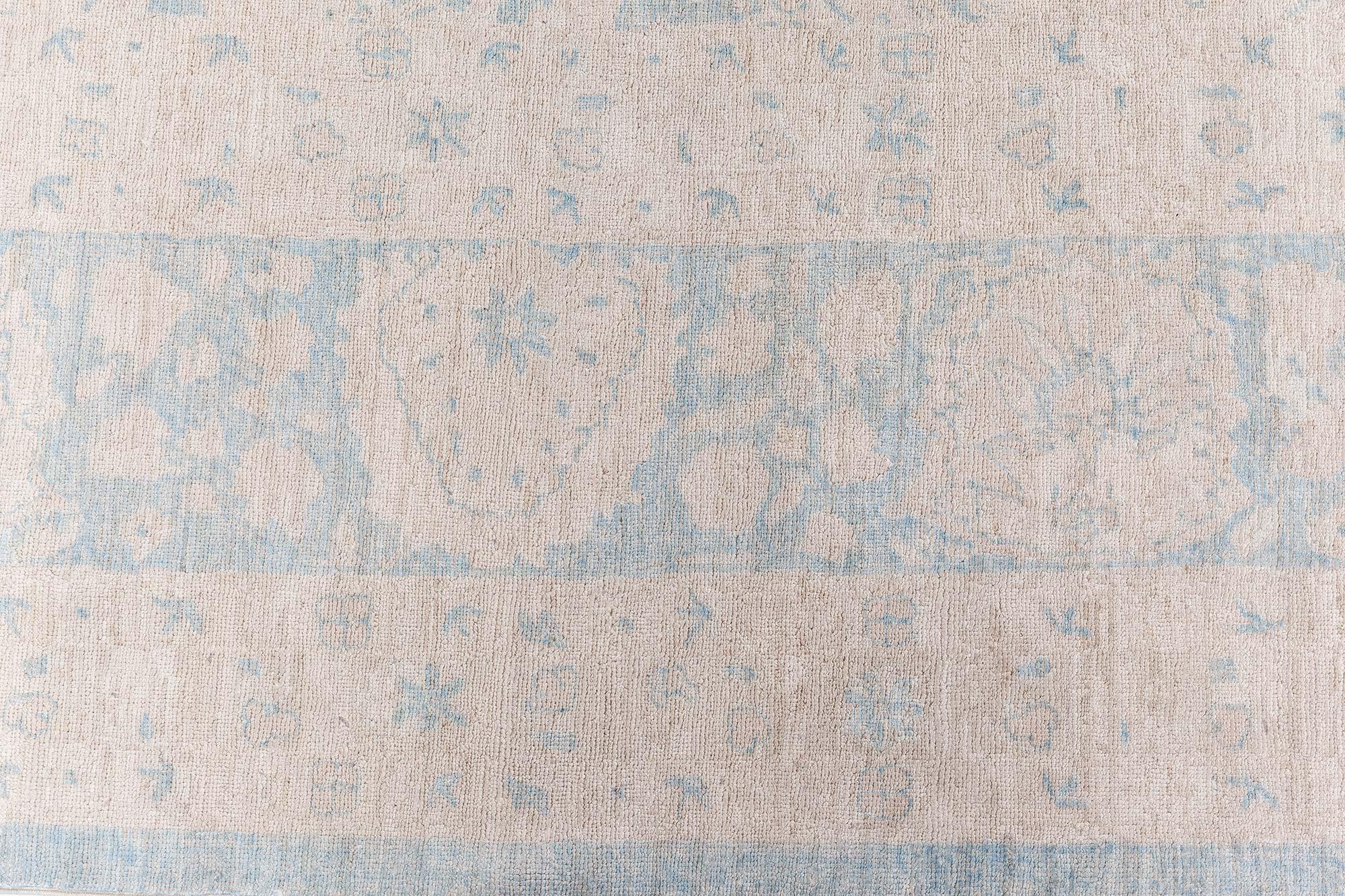 Indian Traditional Inspired Rug by Doris Leslie Blau For Sale