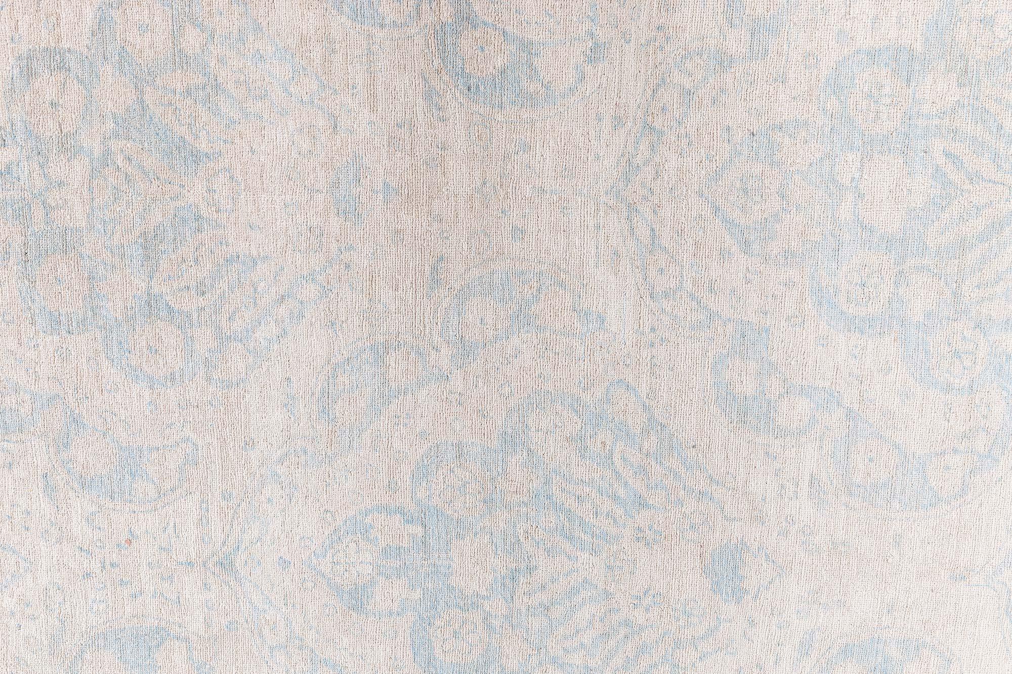 Hand-Knotted Traditional Inspired Rug by Doris Leslie Blau For Sale