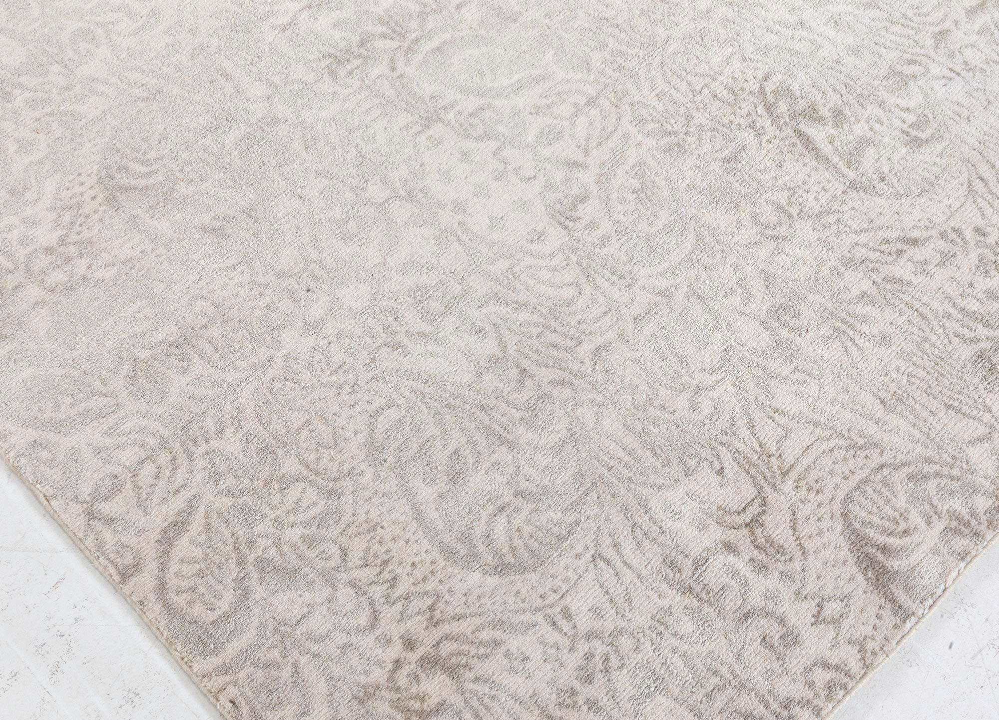 Hand-Knotted Traditional Inspired Rug by Doris Leslie Blau For Sale