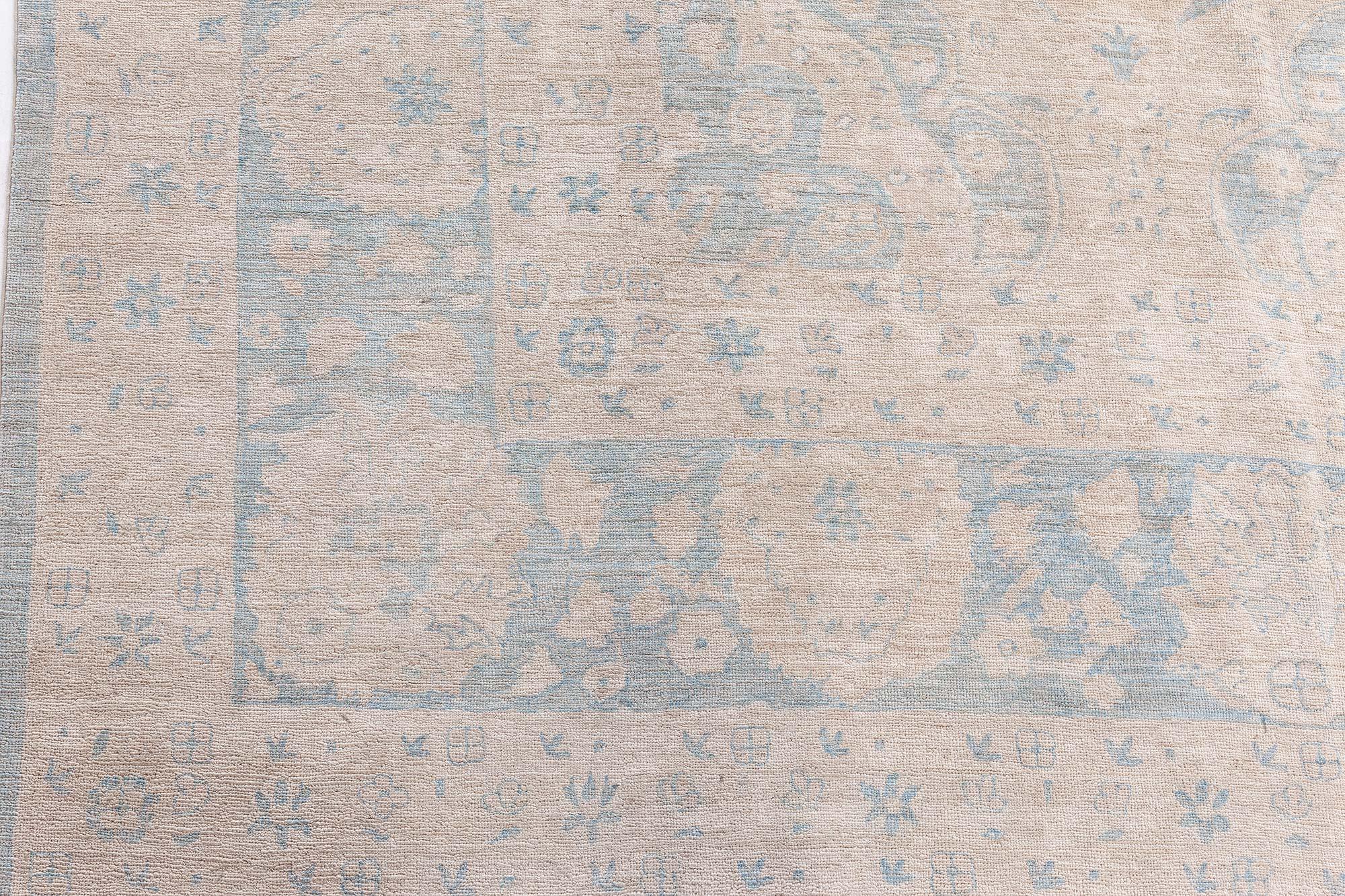 Wool Traditional Inspired Rug by Doris Leslie Blau For Sale