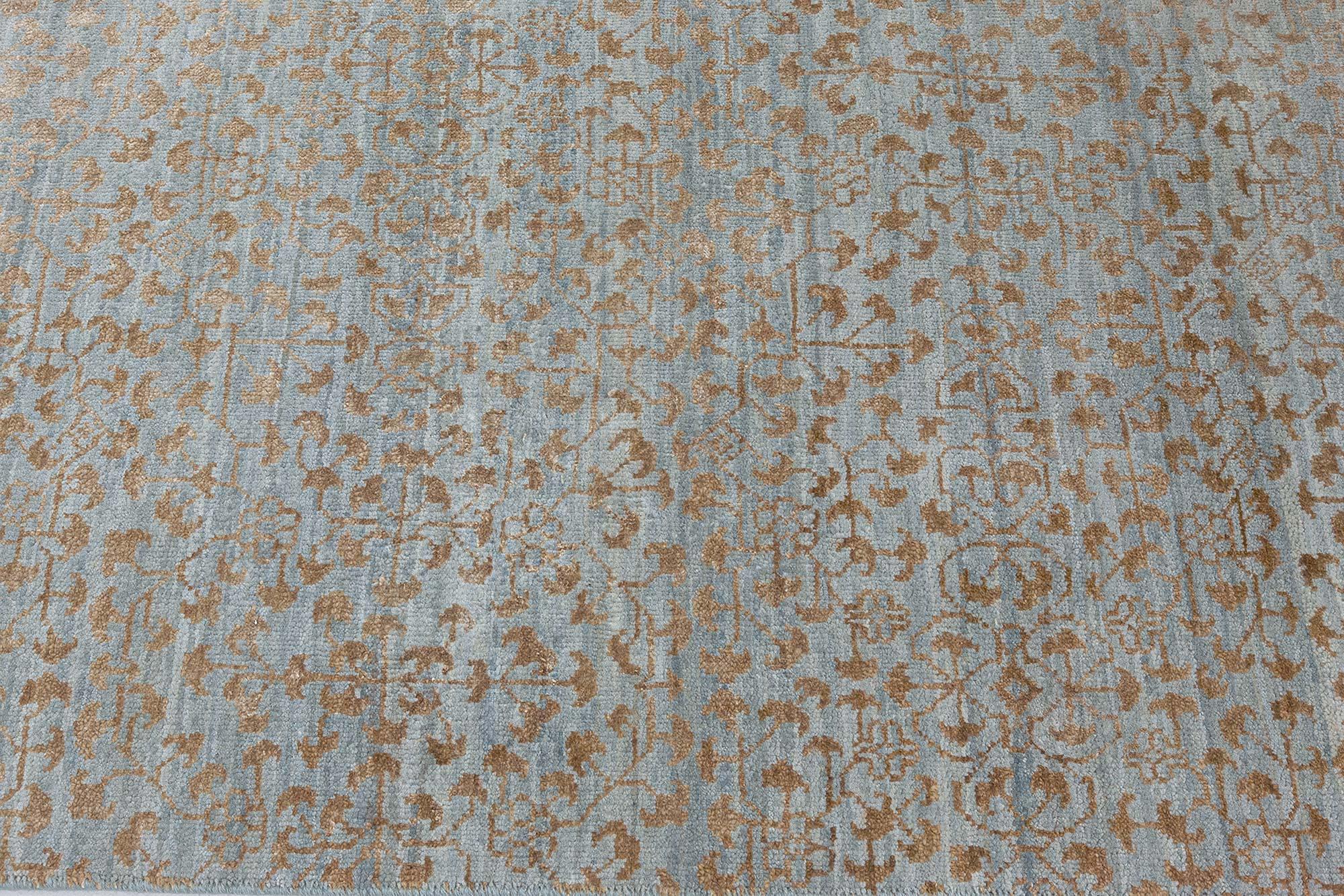 Contemporary Traditional Inspired Runner by Doris Leslie Blau For Sale