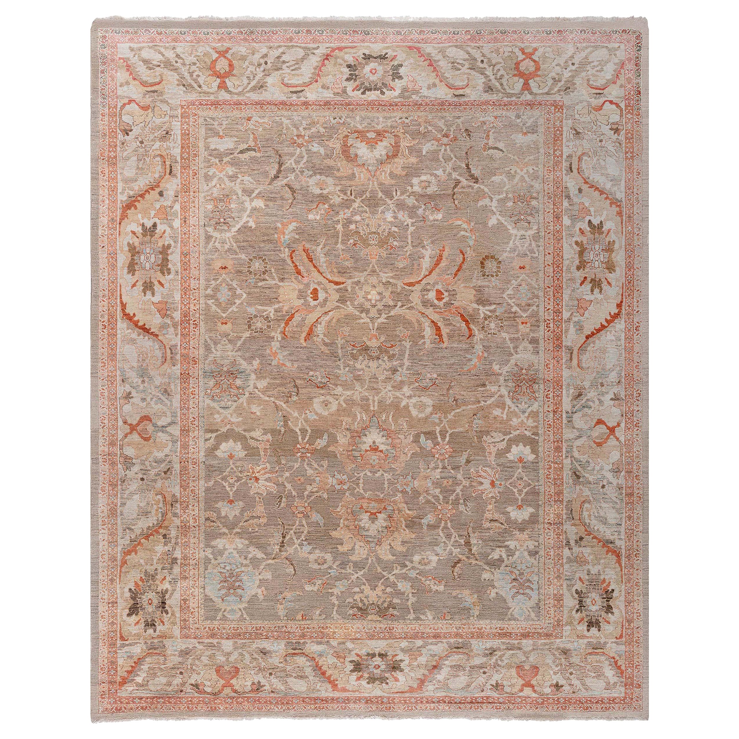 Tappeto Sultanabad Rugs di ispirazione tradizionale di Doris Leslie Blau in vendita