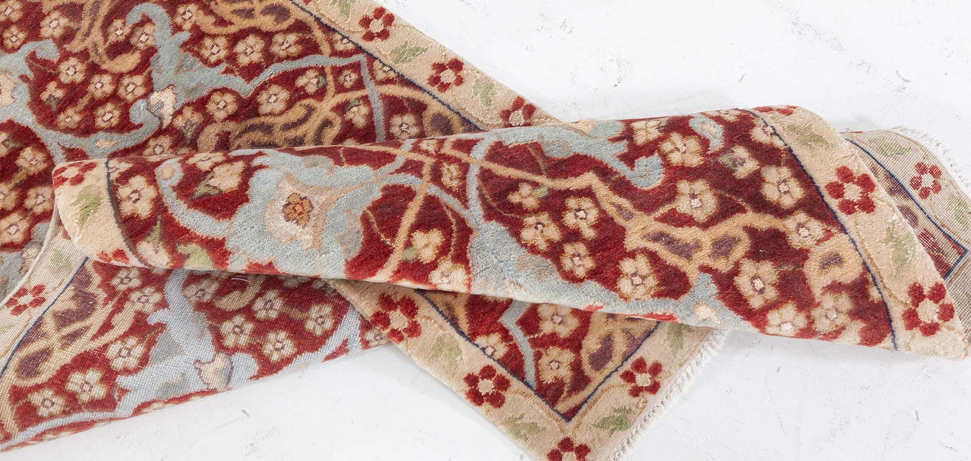 Contemporary Traditional Inspired Tabriz Runner by Doris Leslie Blau For Sale