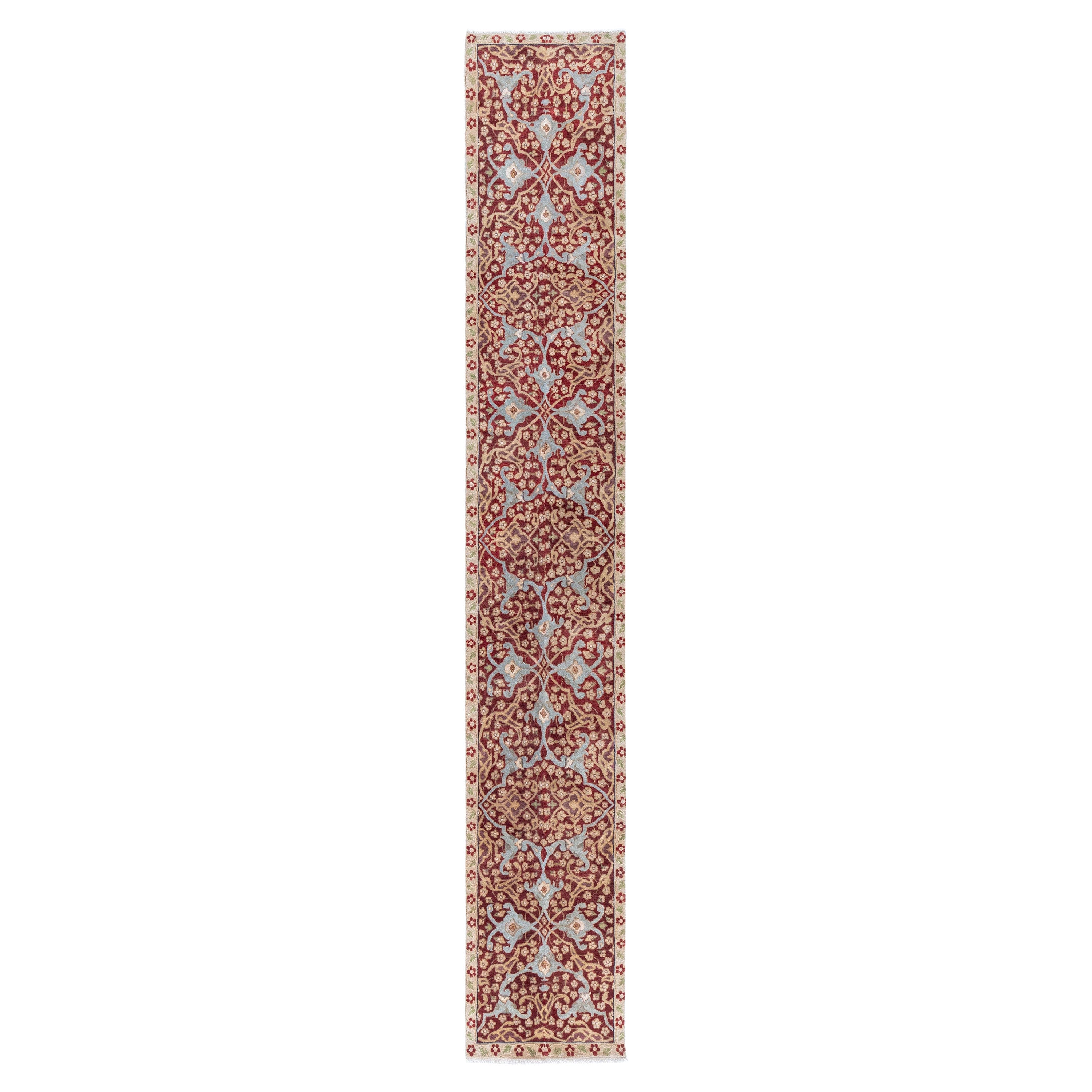 Traditional Inspired Tabriz Runner by Doris Leslie Blau For Sale