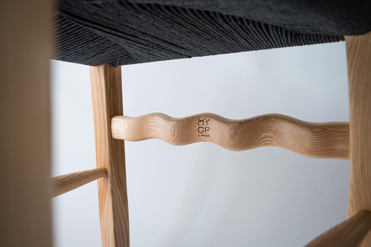 Papercord Traditional Italian Ashwood Chair 