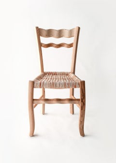 Traditional Italian Ashwood Chair "A signurina - Nuda 01"