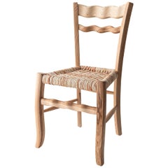 Traditional Italian Ashwood Chair "A signurina - Nuda 01"