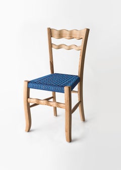 Traditional Italian Wooden Chair "A signurina Marzamemi"