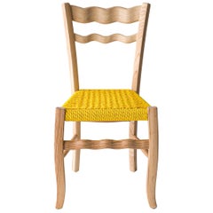 Traditional Italian Wooden Chair "A Signurina - Sole"