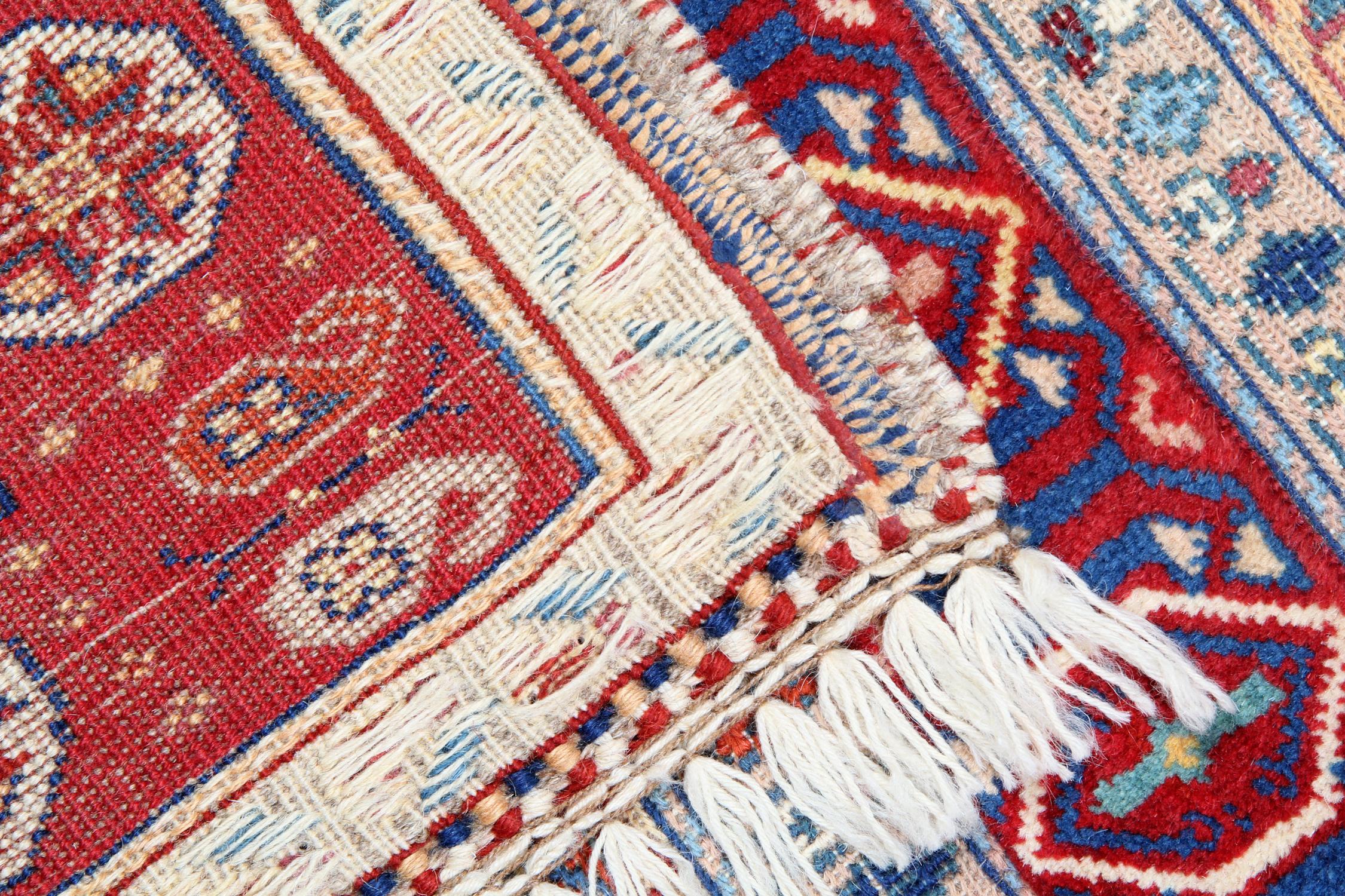 Needlework Traditional Kilim Carpet Wool Area Rug, Handwoven Sumakh Kilim Rug For Sale
