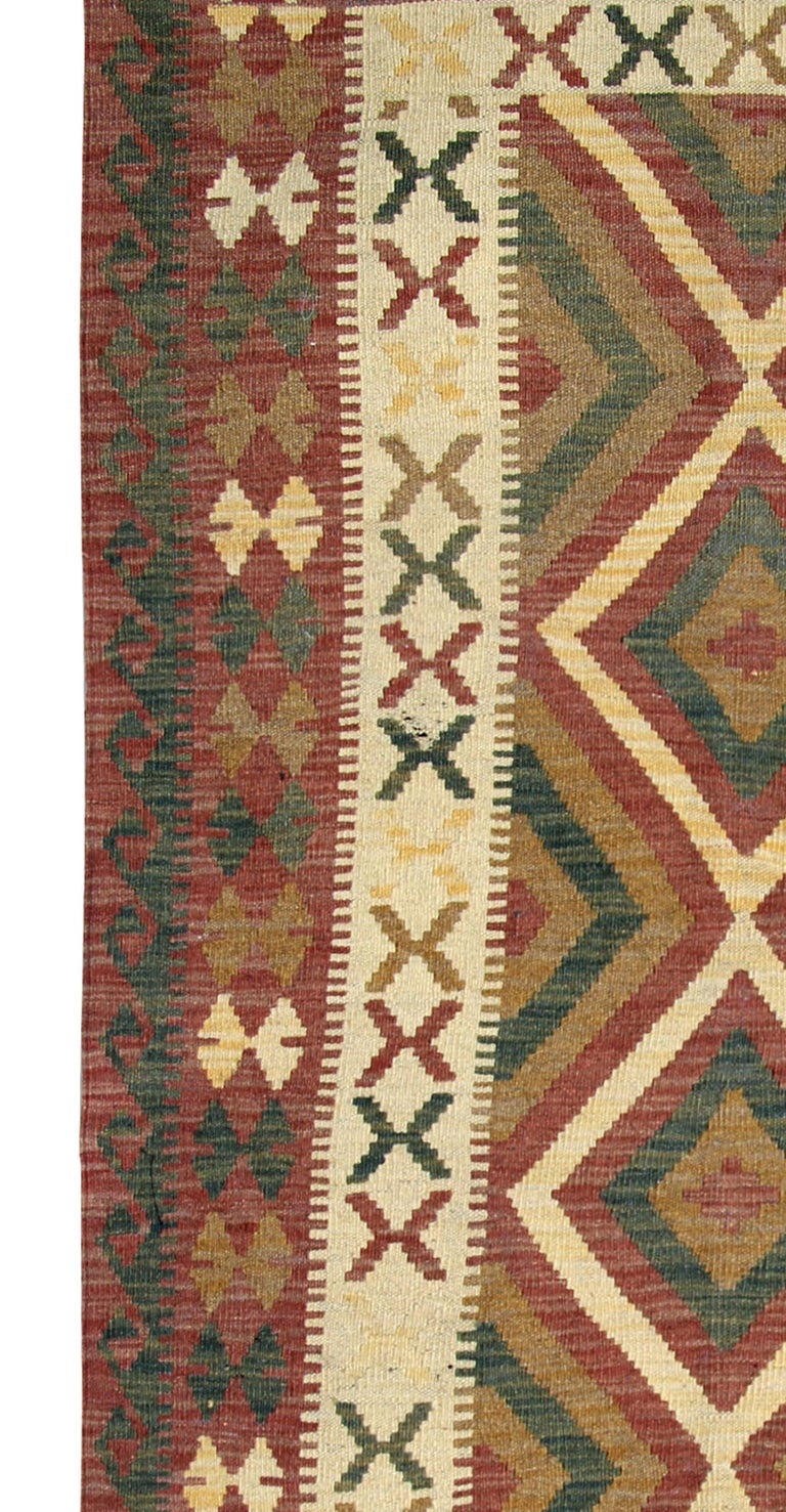 Traditional Kilims Handmade Carpet Vintage Kilim Rug For Sale at 1stDibs