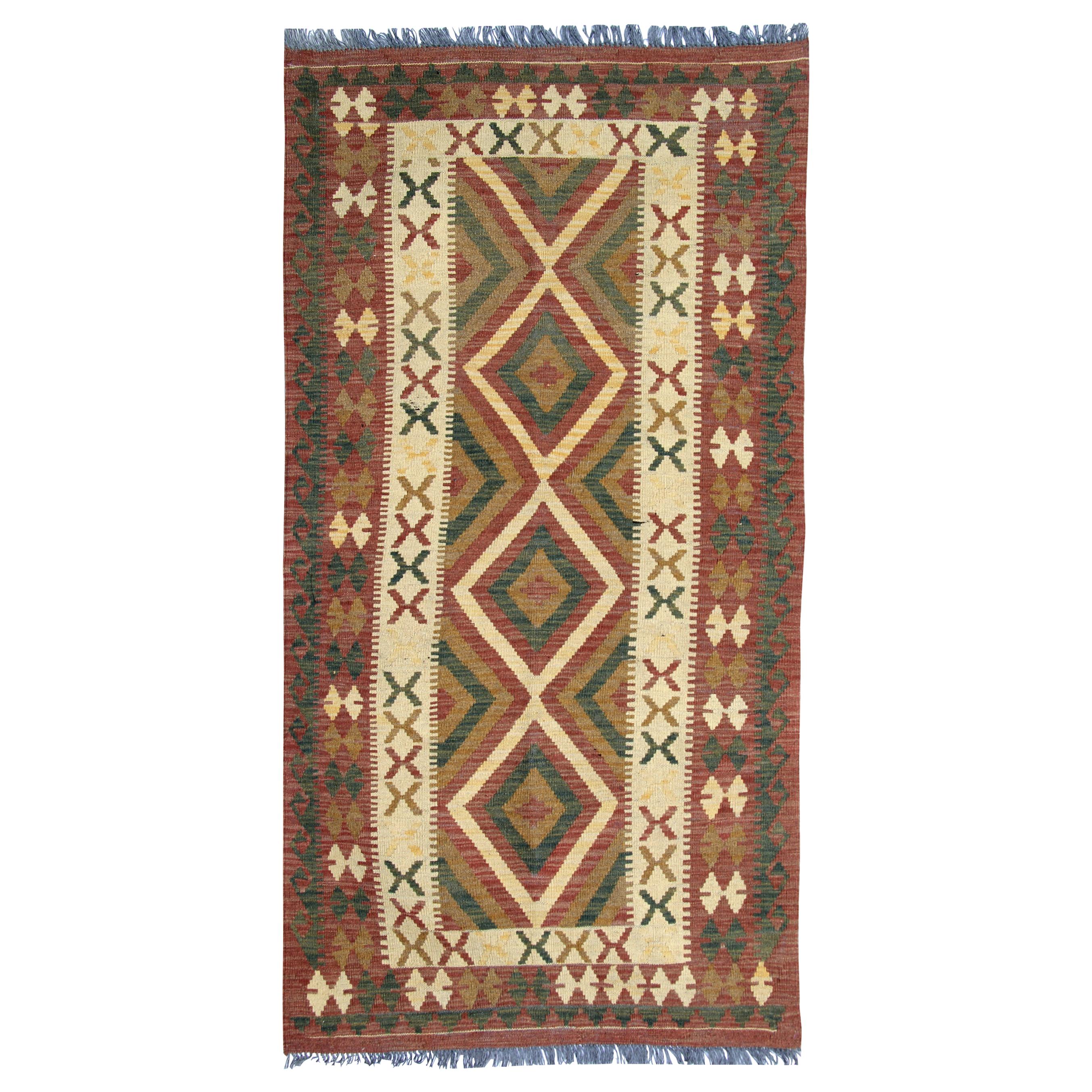 Traditional Kilims Handmade Carpet Vintage Kilim Rug