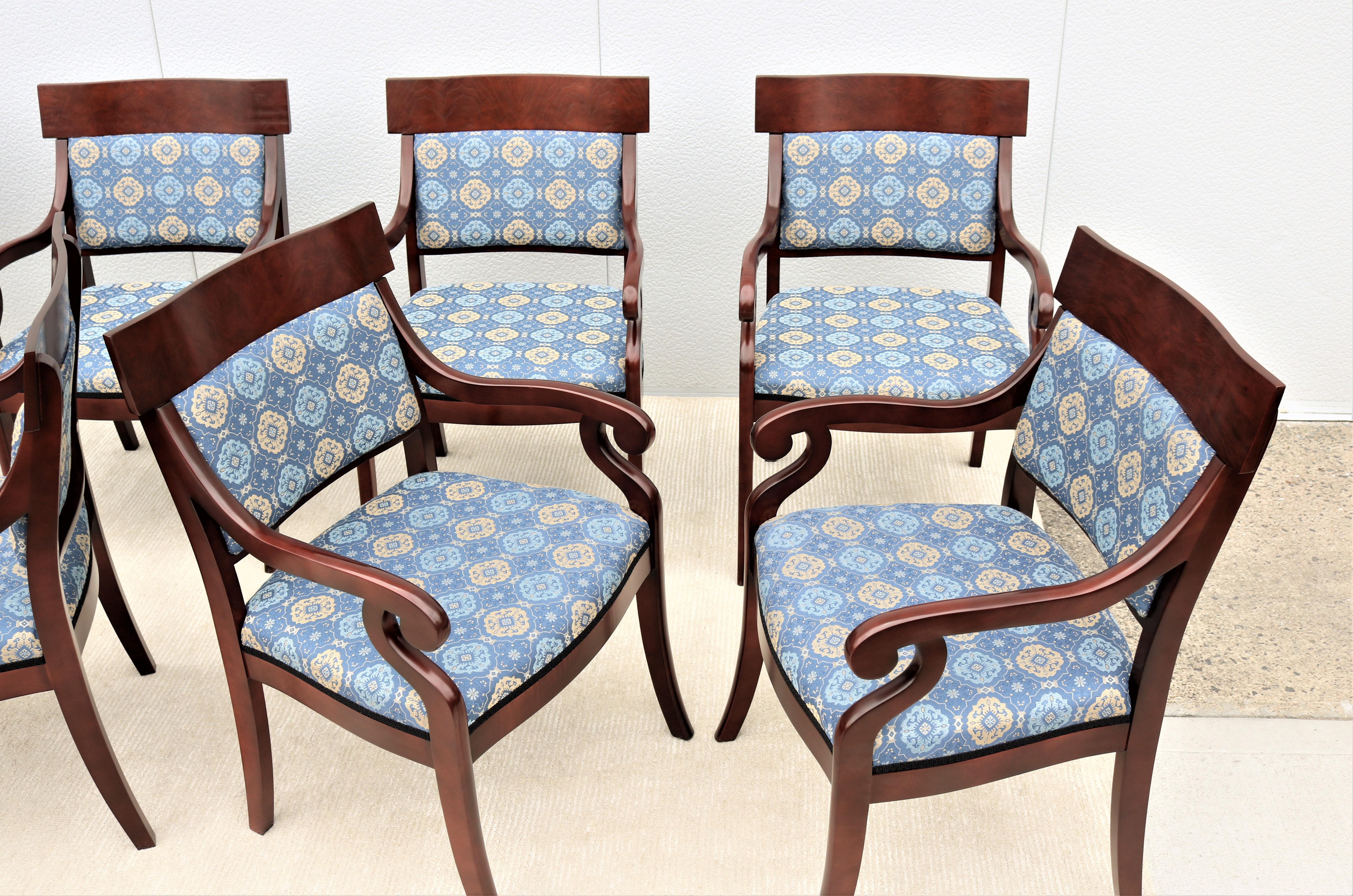 Traditional Kimball Innsbruck and Osterley Park Wood Guest Side Chairs, Set of 8 8