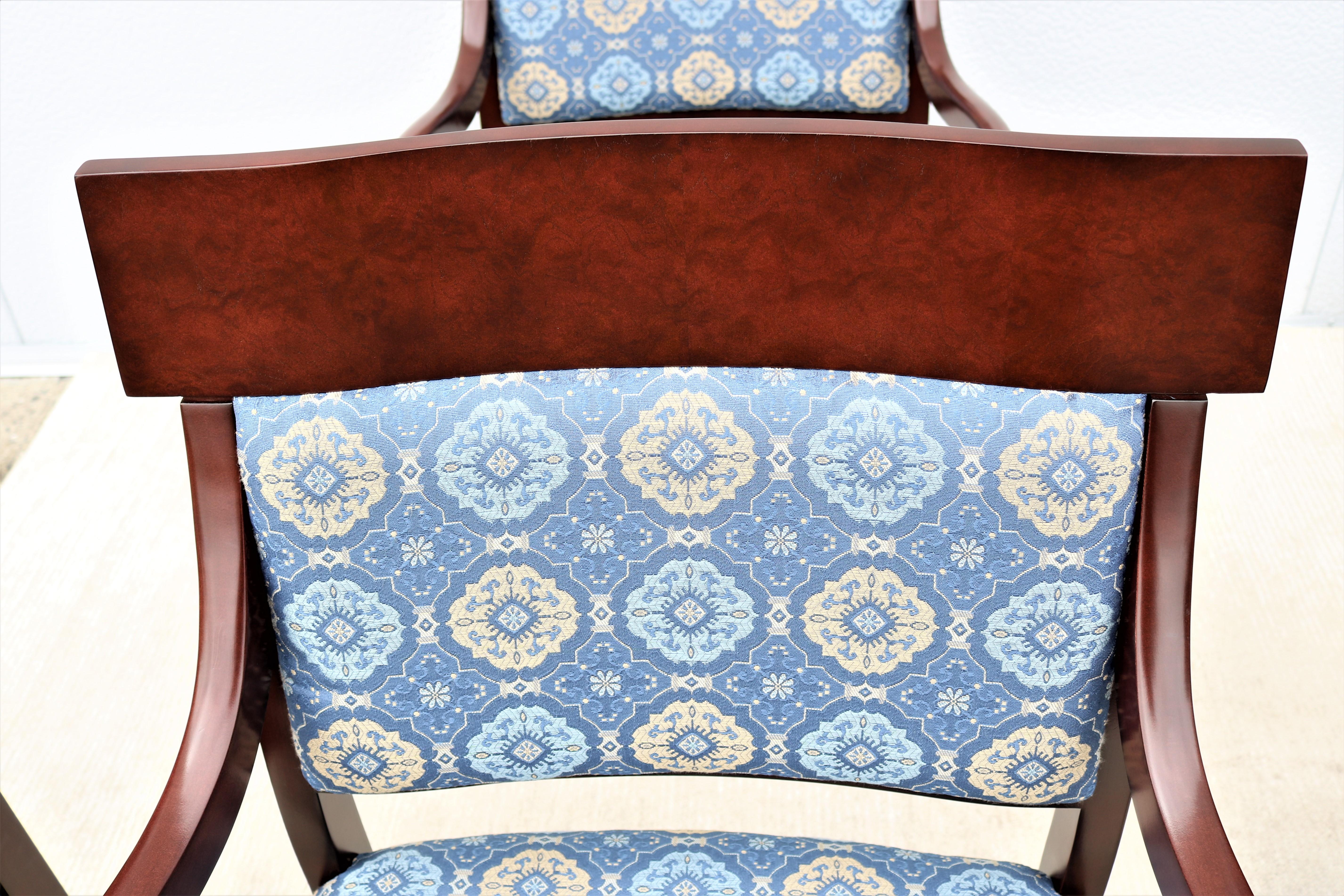 Traditional Kimball Innsbruck and Osterley Park Wood Guest Side Chairs, Set of 8 9