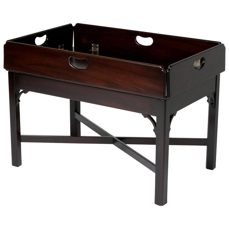 Traditional Kittinger Furniture Craftsmen Mahogany DropLeaf Butler