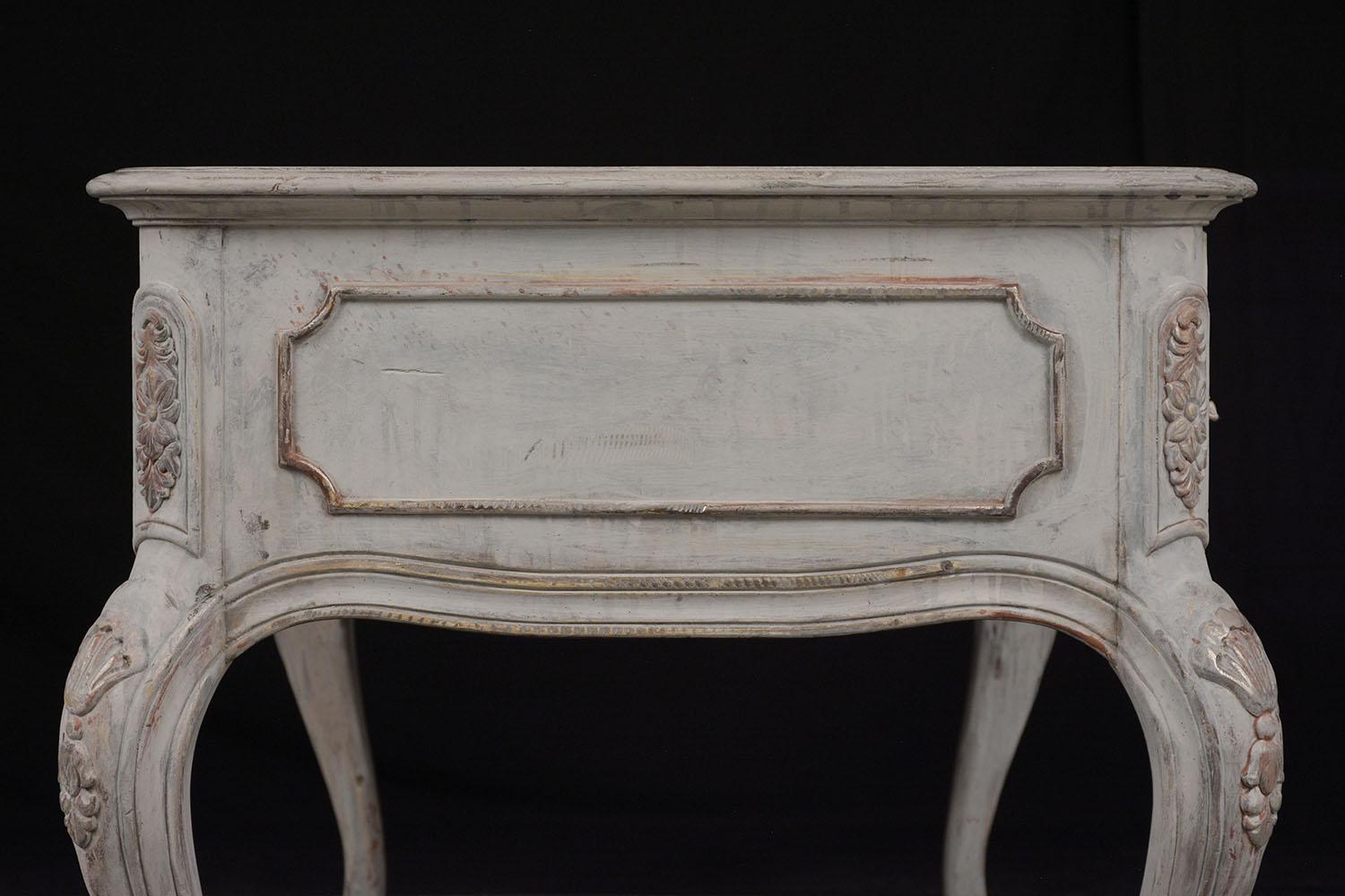 French Louis XV Painted Desk 2